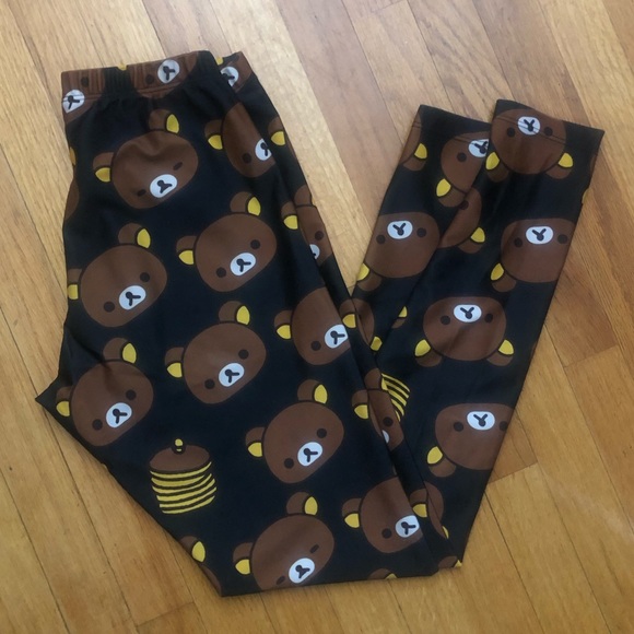Japan LA for Rilakkuma Bear leggings size Small - Picture 2 of 4